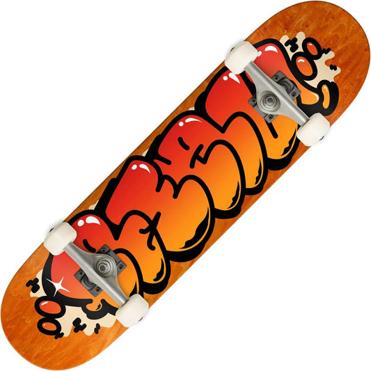 Real Bubble Letter Complete (7.75") - Tiki Room Skateboards - 1