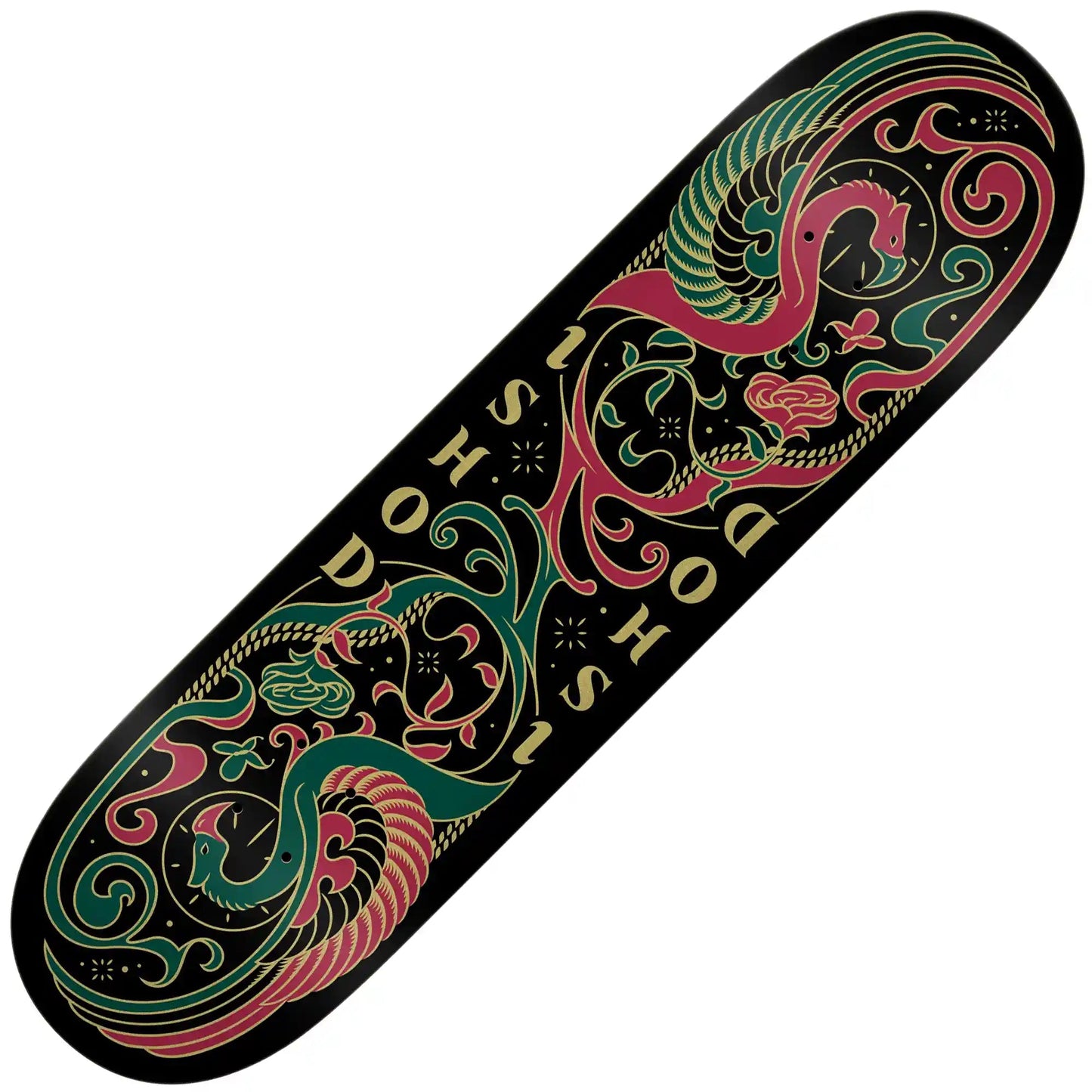 Real Ishod Illuminated Twin Tail Deck (8.25") - Tiki Room Skateboards - 1