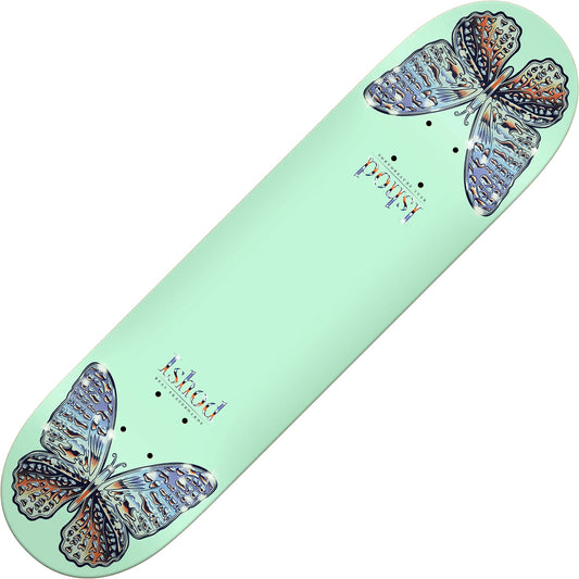 Real Ishod Mariposa Chrome Twin Tail Deck (8.5”) - Tiki Room Skateboards - 1