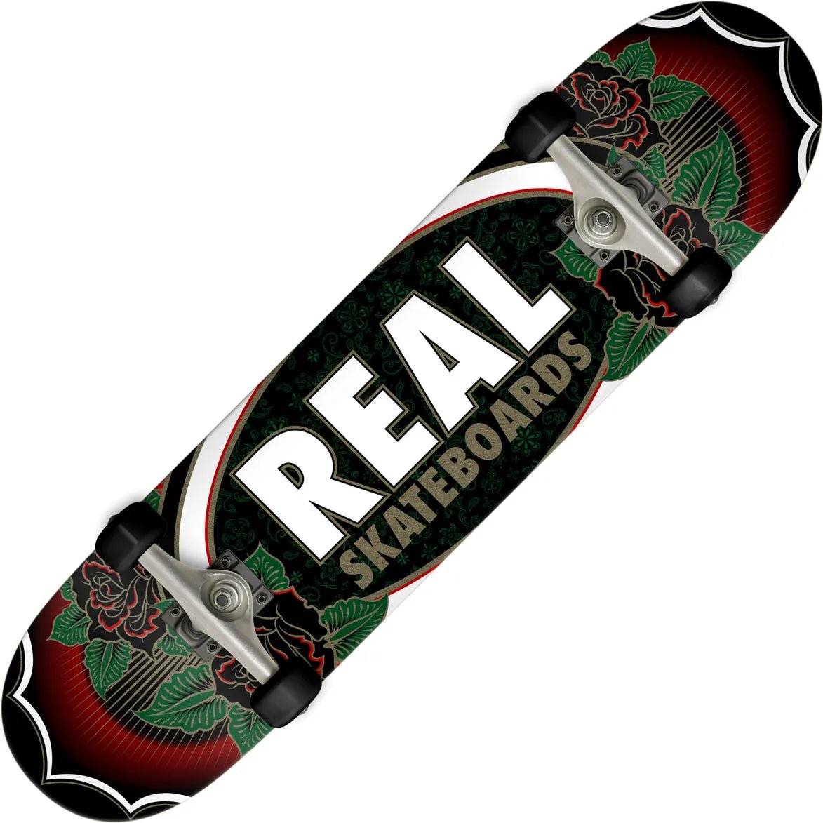 Real Mosaic Oval Recolor Complete (8.0") - Tiki Room Skateboards - 1