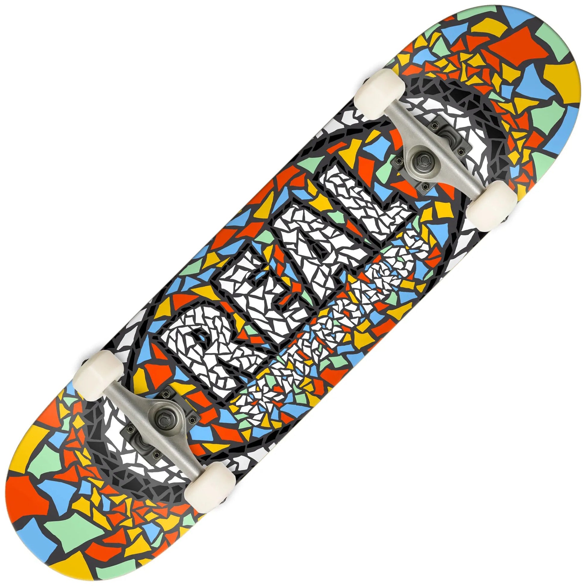 Real Mosaic Oval Recolor Complete (8.0") - Tiki Room Skateboards - 1