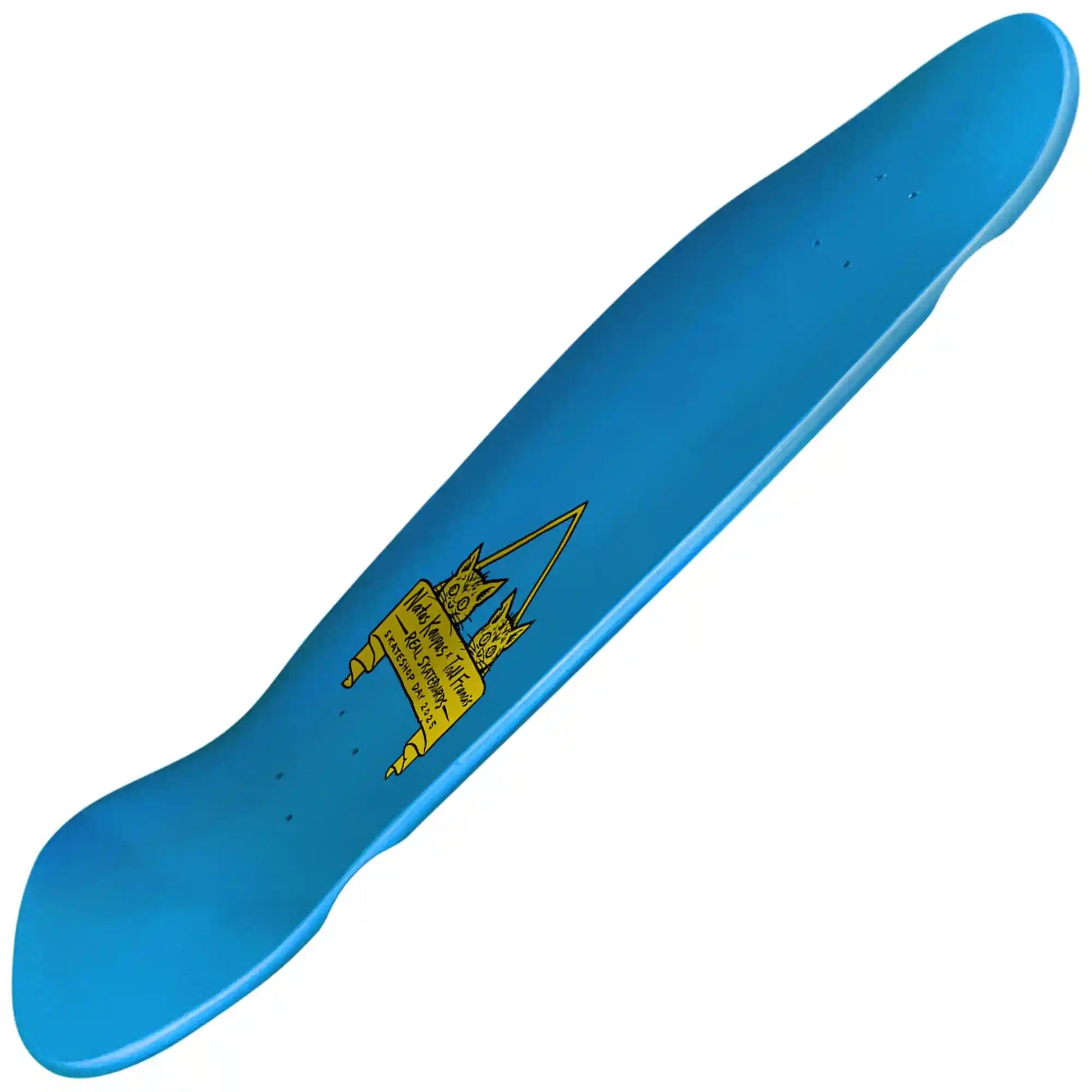 Real SSD25 Natas Panther Guest Wheel Wells Deck (10.8") - Tiki Room Skateboards - 3