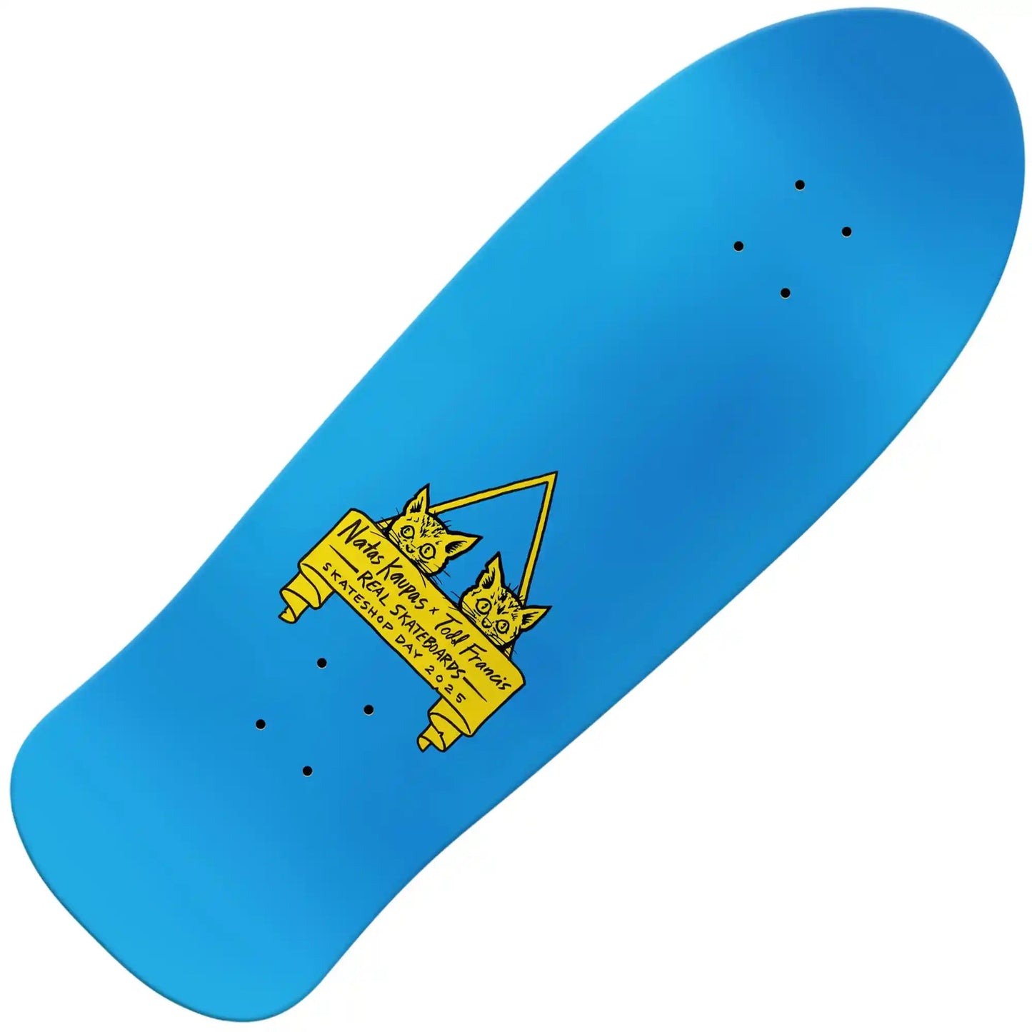 Real SSD25 Natas Panther Guest Wheel Wells Deck (10.8") - Tiki Room Skateboards - 2