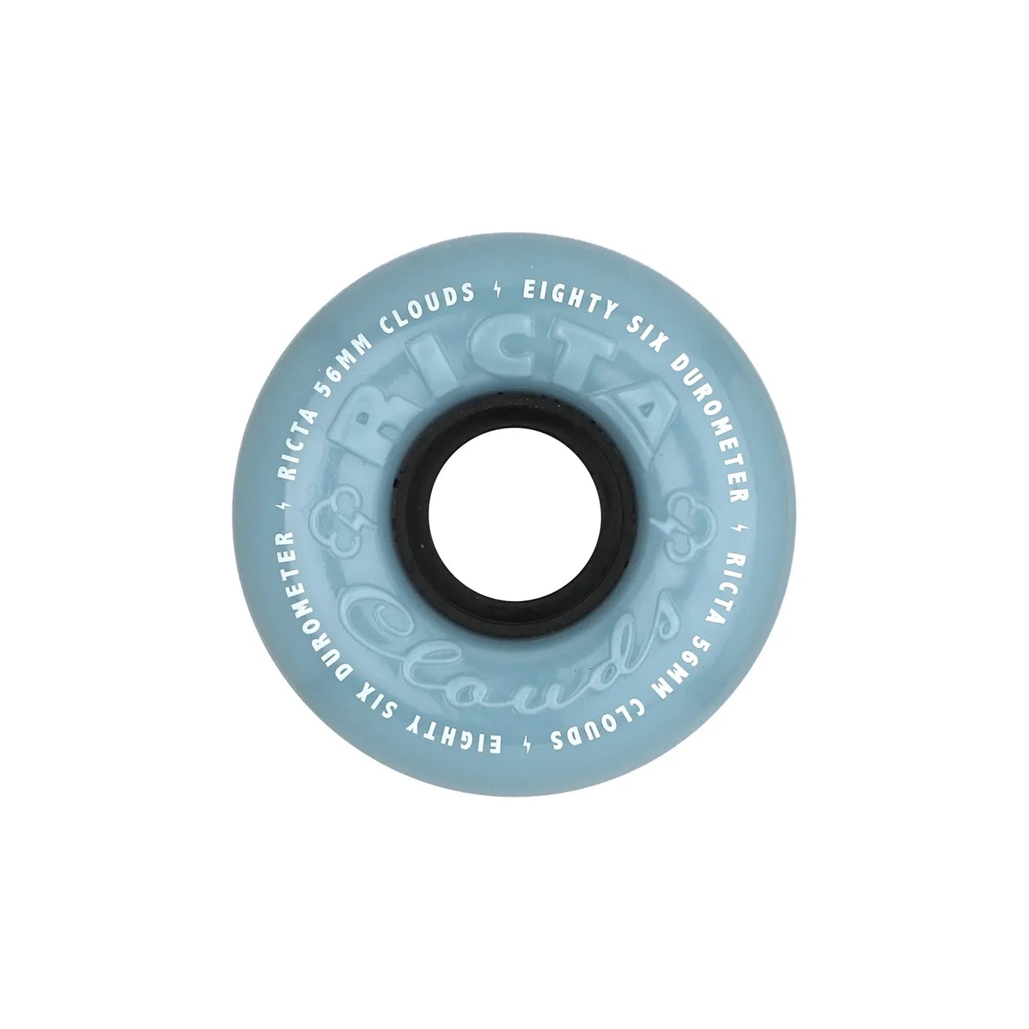 RICTA Clouds Wheels 86A, sky blue (56mm) - Tiki Room Skateboards - 1