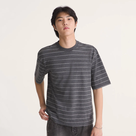 Vans X Rowan Z Stripe Short Sleeve Shirt, charcoal