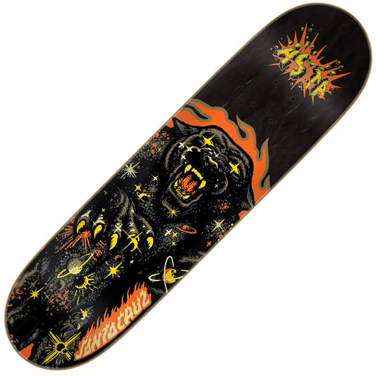 Santa Cruz Asta Cosmic Cat Galaxy Deck (8” x 31.5”) - Tiki Room Skateboards - 1