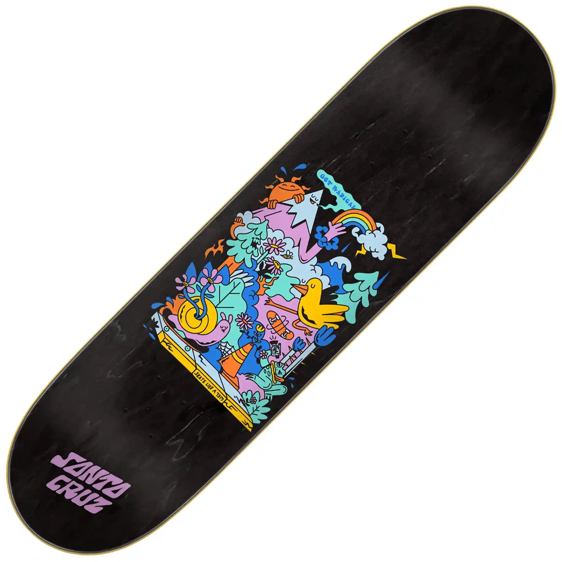 Santa Cruz Skate Like A Girl Deck (8.0”) - Tiki Room Skateboards - 1