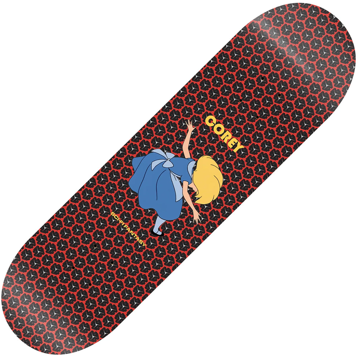 Sci-Fi Fantasy Corey Glick Wonderland Deck (8.38") - Tiki Room Skateboards - 1