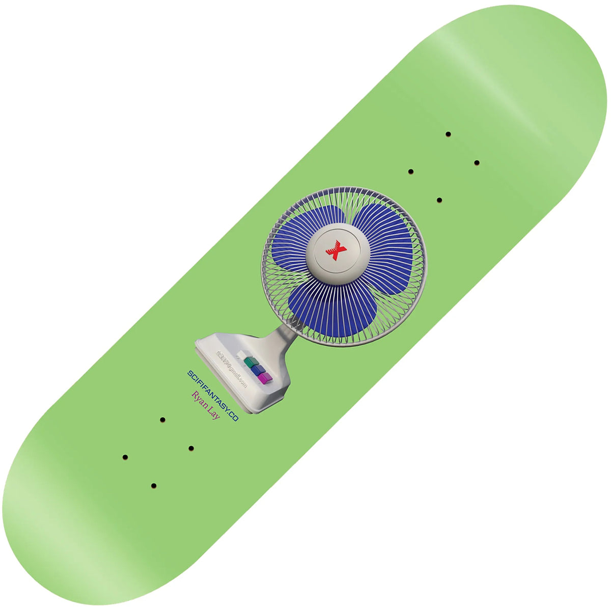 Sci-Fi Fantasy Ryan Lay Fan Deck (8.5") - Tiki Room Skateboards - 1