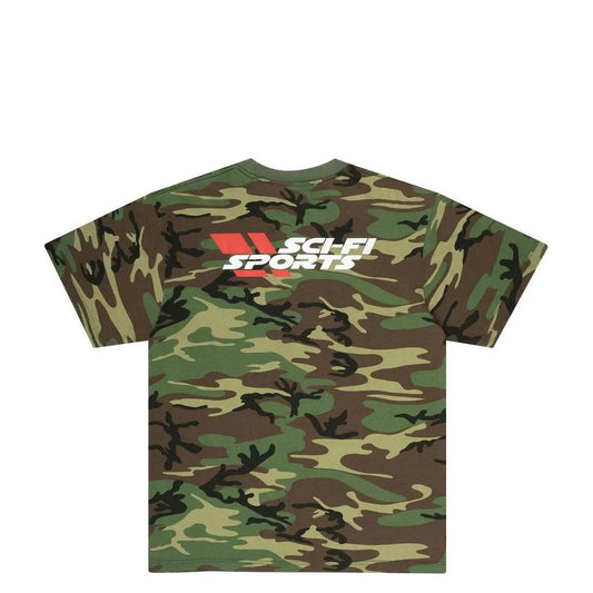 Sci-Fi Fantasy Sci-Fi Sports Tee, camo - Tiki Room Skateboards - 1
