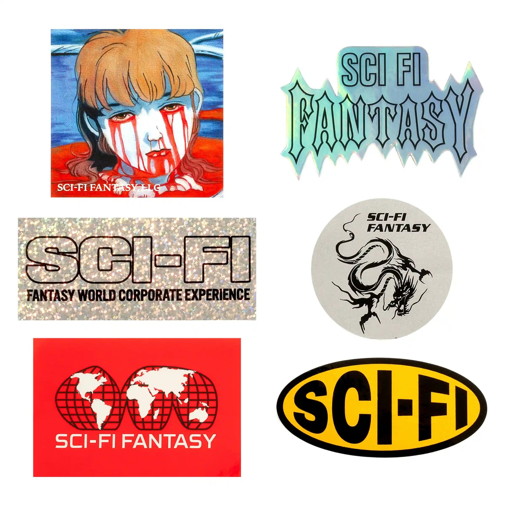 Sci-Fi Fantasy Sticker Pack Fall 2024