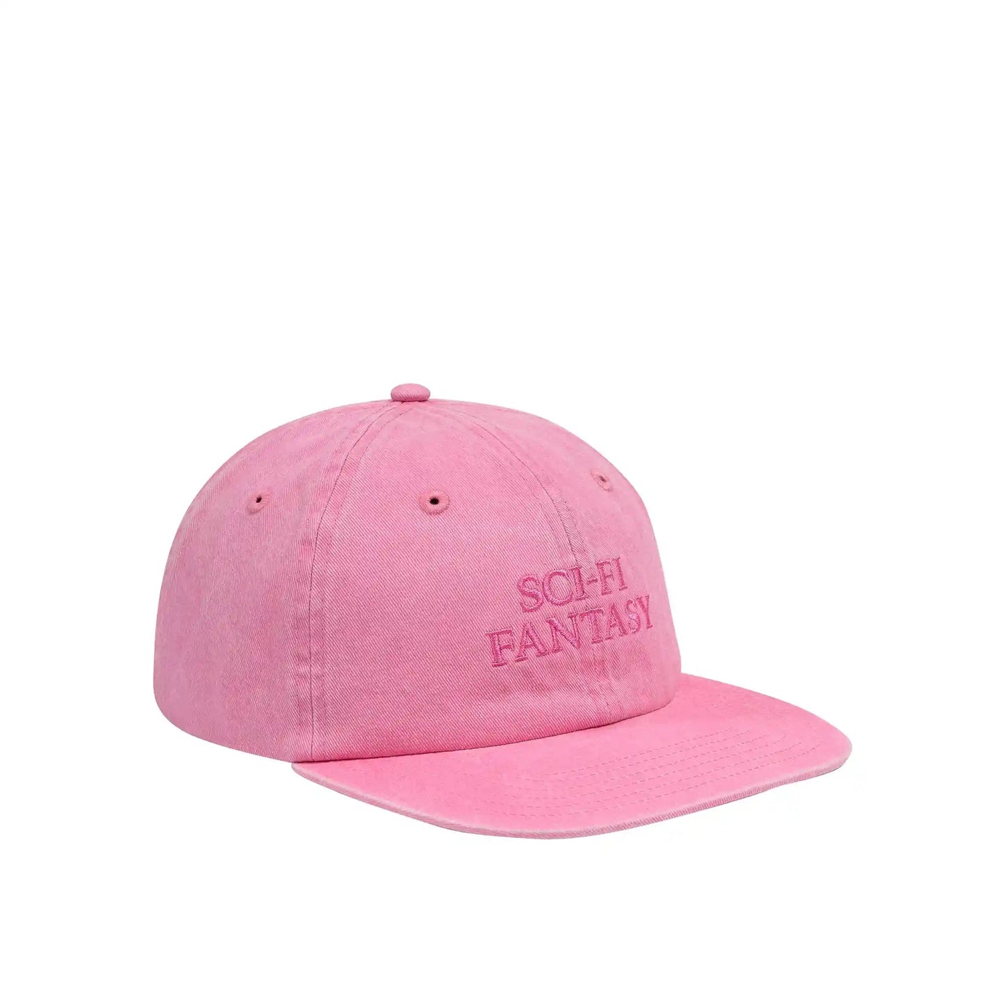 Sci - Fi Fantasy Washed Logo Hat, pink - Tiki Room Skateboards - 1