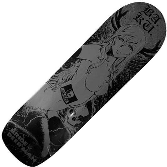 Skull Skates BA.KU. Bride Of Deerman Deck (9.125”) - Tiki Room Skateboards - 1