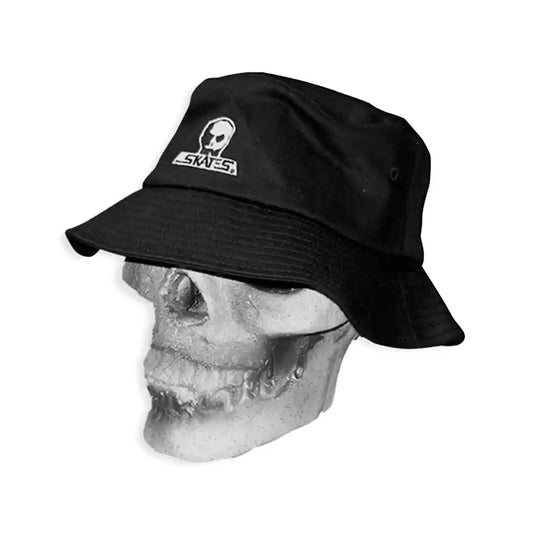 Skull Skates Bucket Hat, black - Tiki Room Skateboards - 1