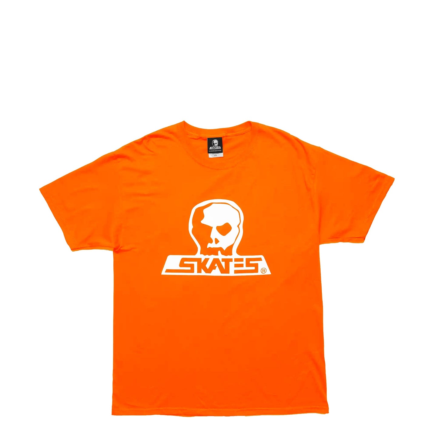 Skull Skates Burbs T - Shirt, creamsicle - Tiki Room Skateboards - 1