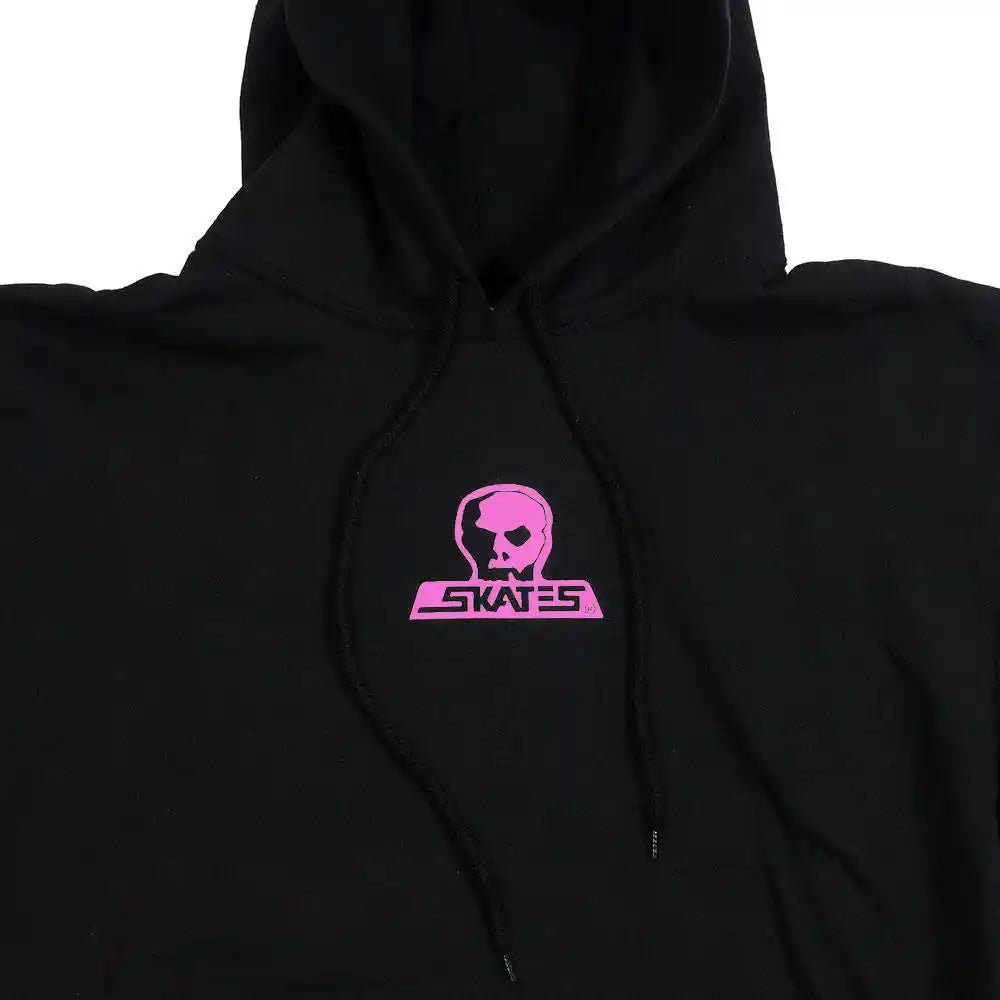 Skull Skates Logo Hood, ink pink - Tiki Room Skateboards - 3