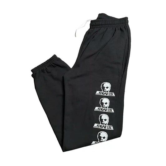 Skull Skates Sweatpant Side Logo, black - Tiki Room Skateboards - 1