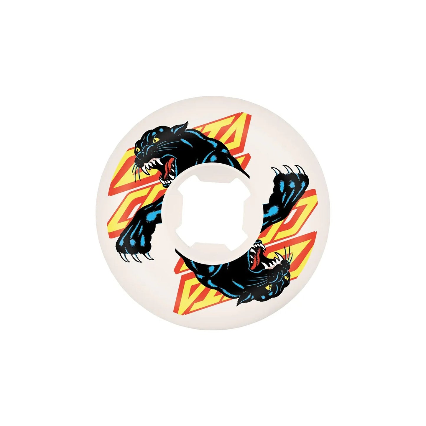 SLIME BALLS Natas Reissue Wheels 95A, white (54mm) - Tiki Room Skateboards - 2