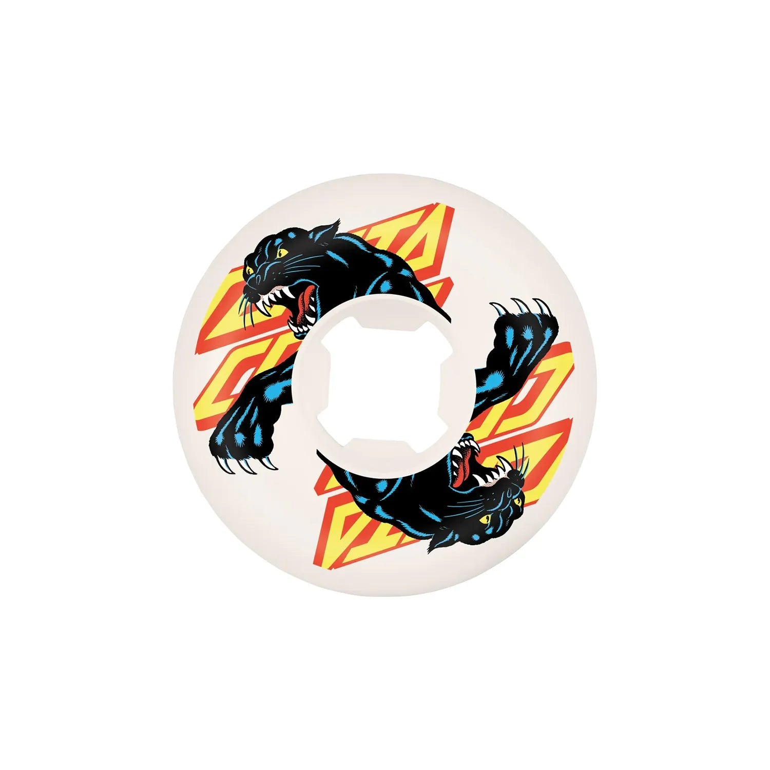 SLIME BALLS Natas Reissue Wheels 95A, white (54mm) - Tiki Room Skateboards - 2