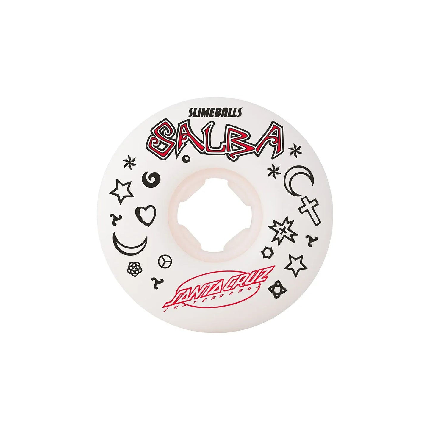 SLIME BALLS Salba Witch Doctor Wheels 99A, reissue (56mm) - Tiki Room Skateboards - 2