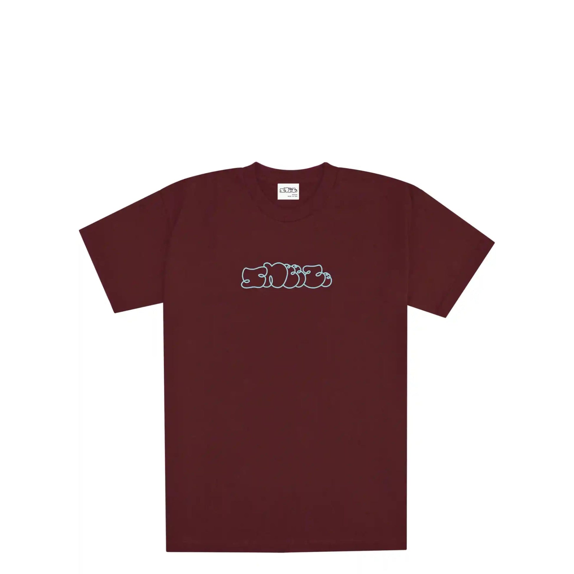 Sneeze Logo Tee, burgundy - Tiki Room Skateboards - 1