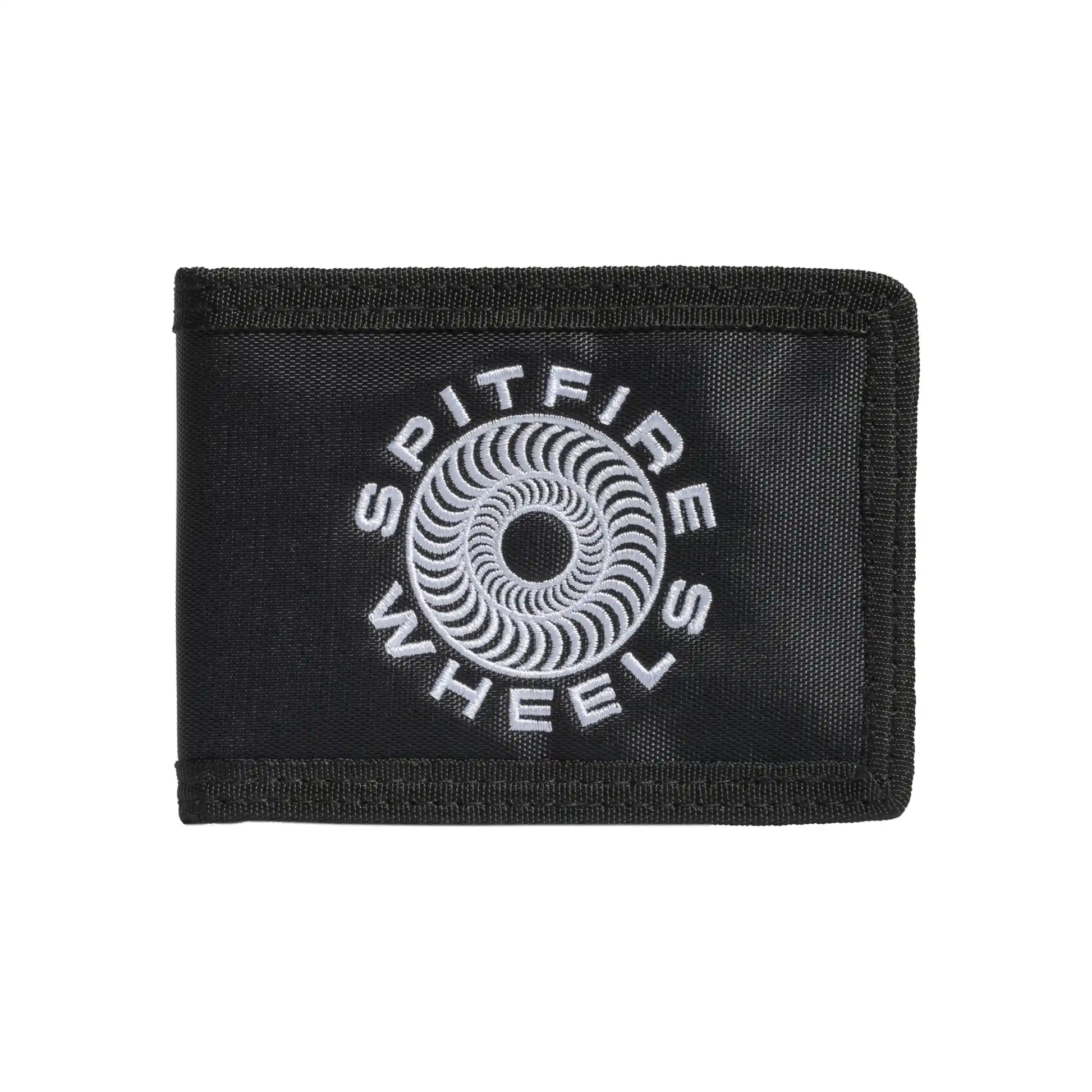 Spitfire Classic '87 Swirl Bi - Fold Wallet, black/white - Tiki Room Skateboards - 1