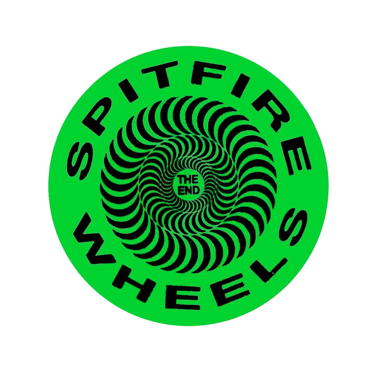 Spitfire Classic Medium Sticker - Tiki Room Skateboards - 5