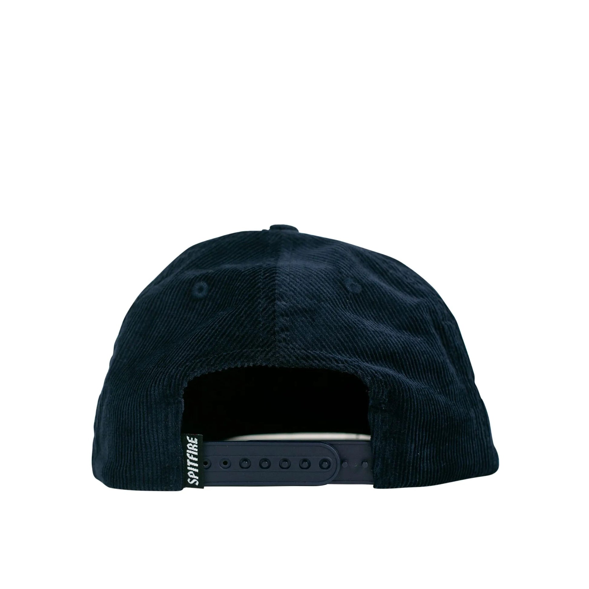 Spitfire Demon Script Snapback, navy/red - Tiki Room Skateboards - 2