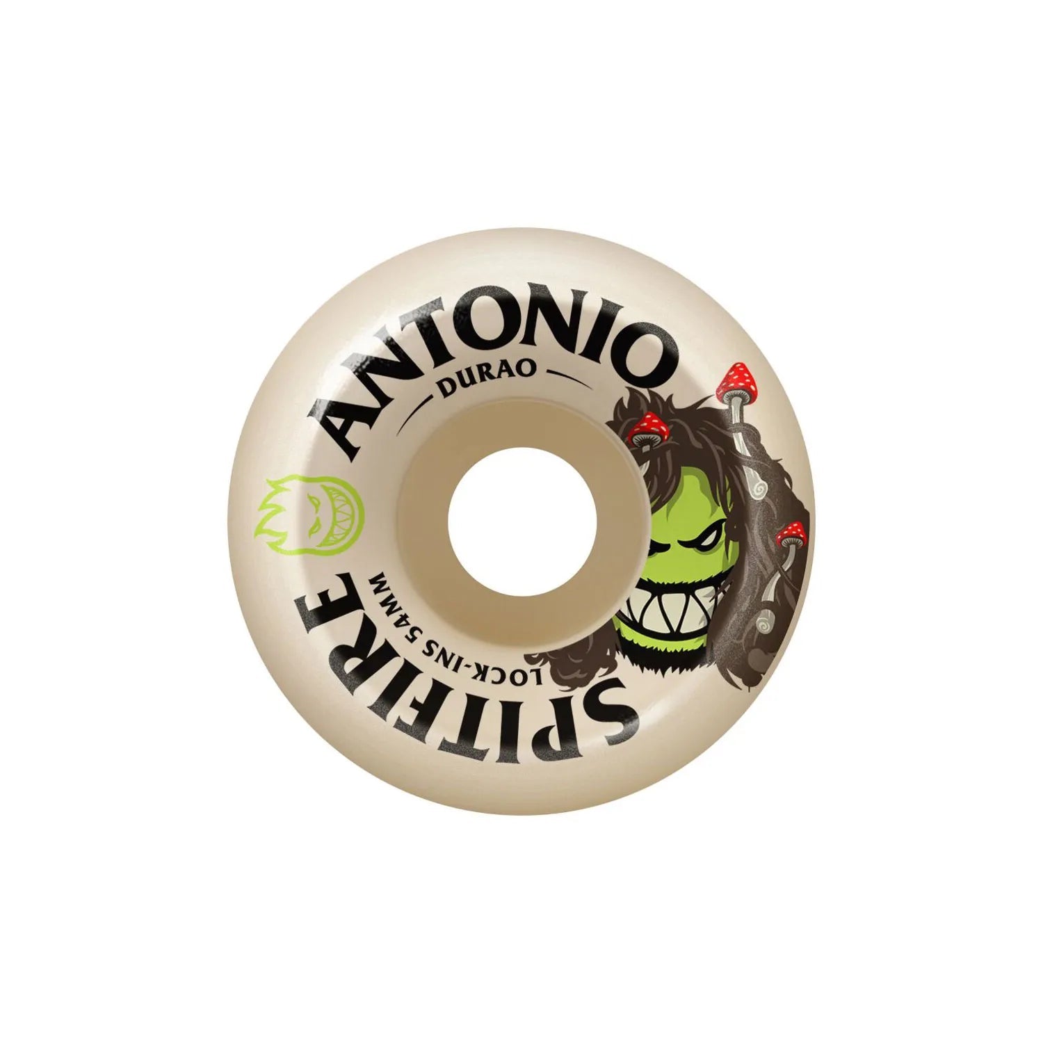 Spitfire F4 99 Antonio Durao Burn Squad Lock - Ins Wheels (54mm) - Tiki Room Skateboards - 1
