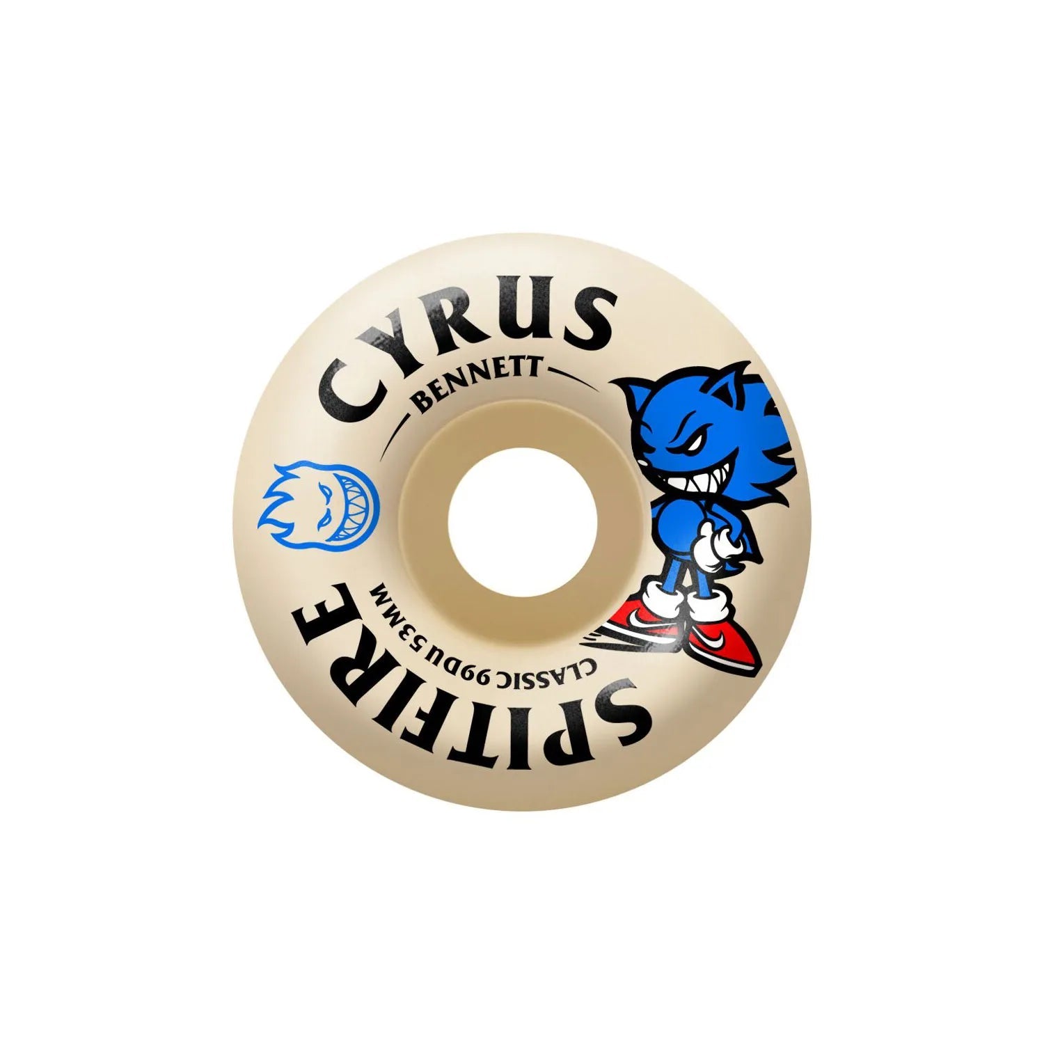 Spitfire F4 99 Cyrus Bennett Burn Squad Classic Wheels (53mm) - Tiki Room Skateboards - 1