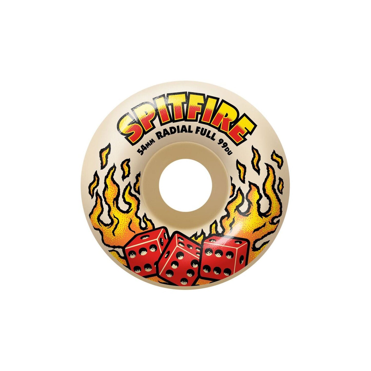 Spitfire F4 99 Hot Hand Radial Full Wheels (56mm) - Tiki Room Skateboards - 1