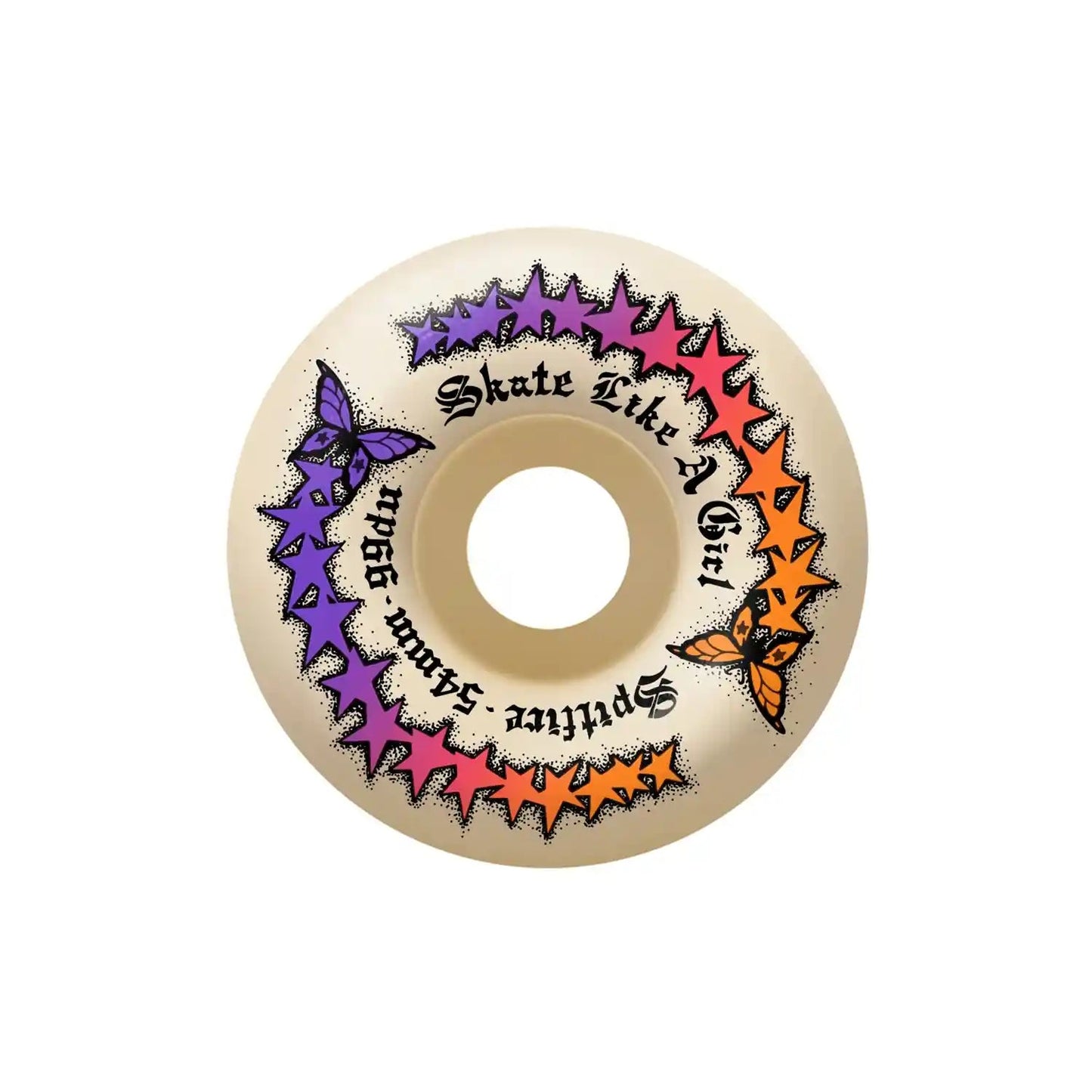 Spitfire F4 99 Skate Like A Girl Evolution Radial Full Wheels (54mm) - Tiki Room Skateboards - 1