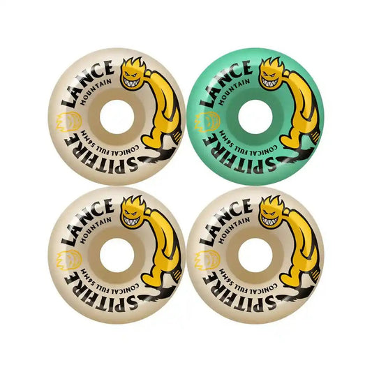 Spitfire F499 Lance Turns 60 Wheels (56mm) - Tiki Room Skateboards - 1