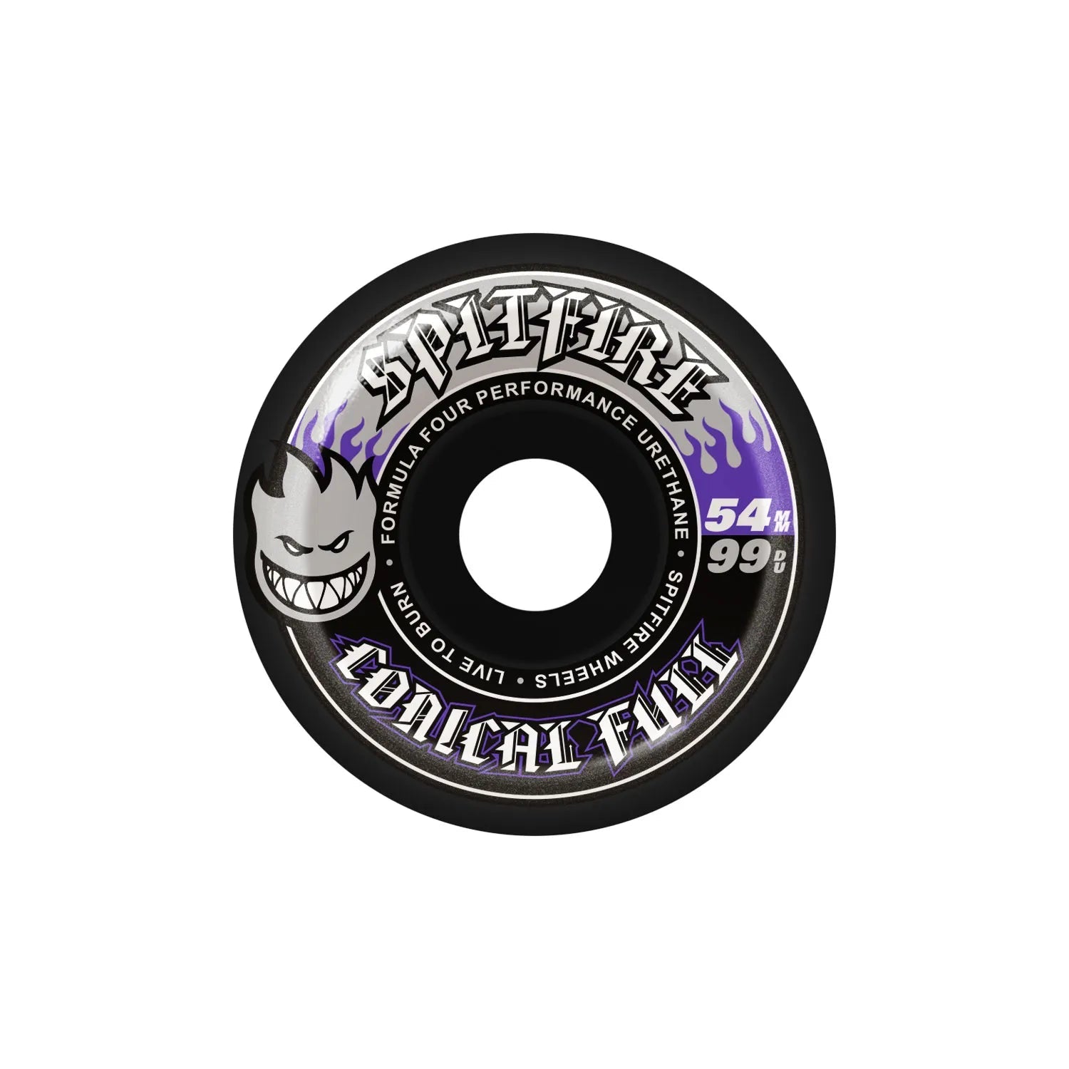 Spitfire Formula Four 99 Team - Color Pack Conical Full Wheels, black (54mm) - Tiki Room Skateboards - 1