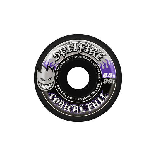 Spitfire Formula Four 99 Team - Color Pack Conical Full Wheels, black (54mm) - Tiki Room Skateboards - 1