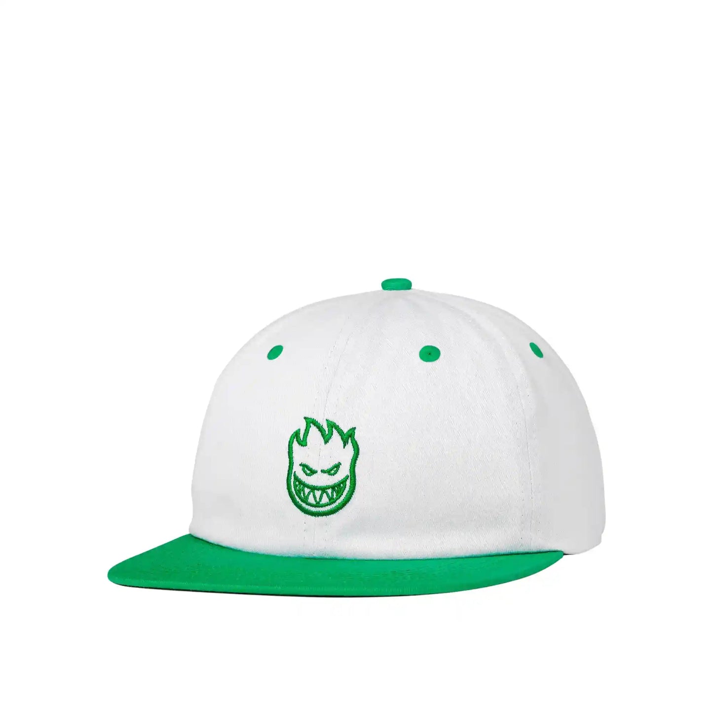 Spitfire Lil Bighead Strapback, white/green - Tiki Room Skateboards - 1