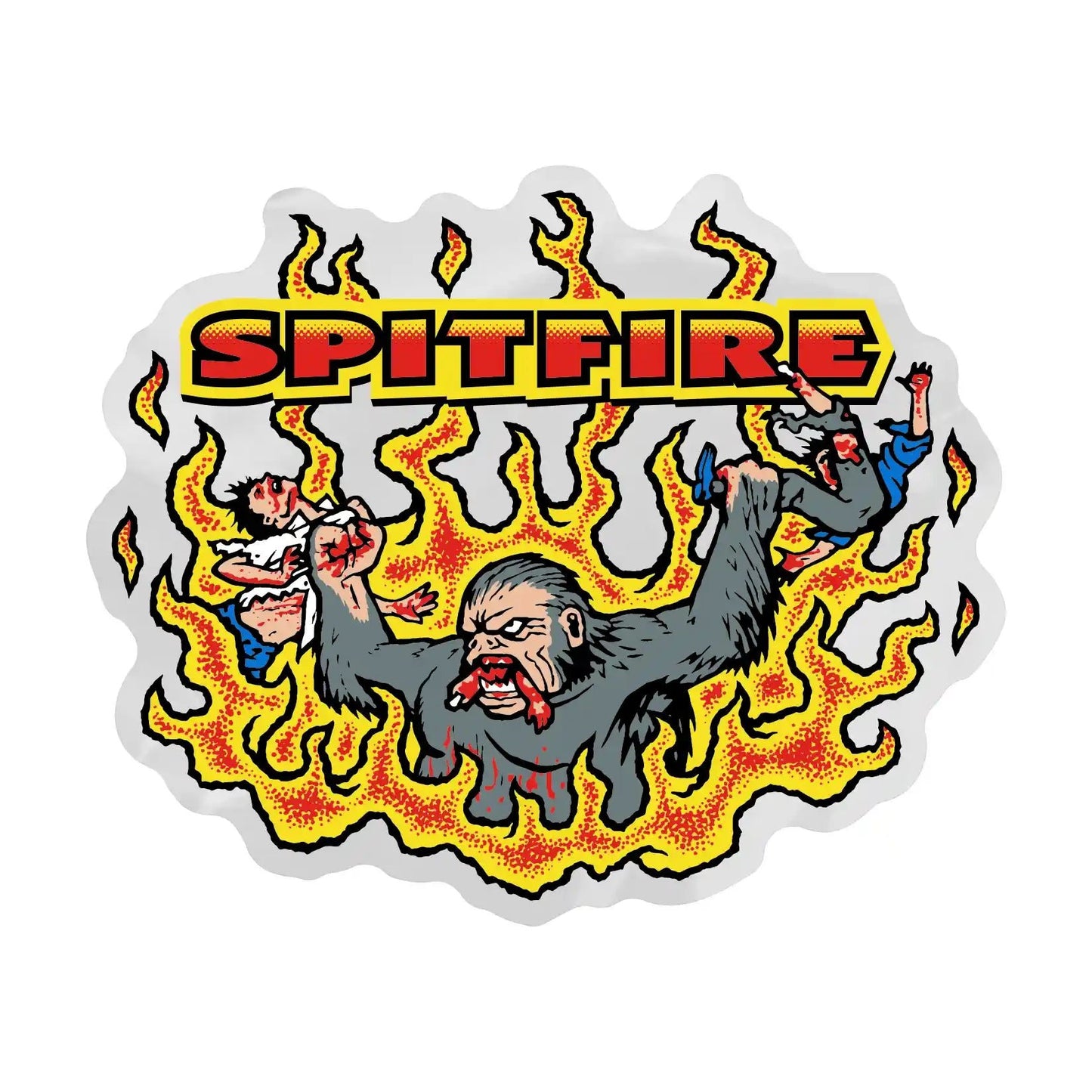 Spitfire Maulers Sticker - Tiki Room Skateboards - 1