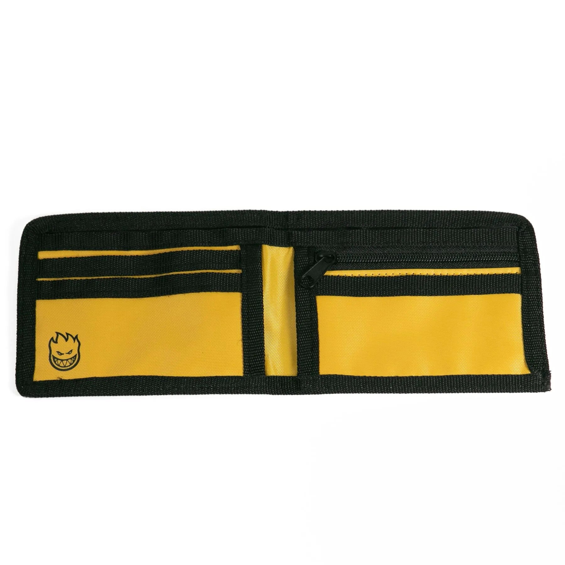 Spitfire Mushroom Bighead Wallet, black/yellow - Tiki Room Skateboards - 2