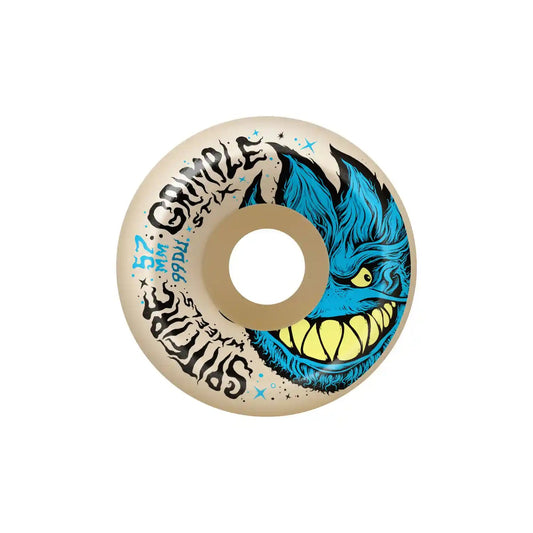 Spitfire X Grimple F4 99 Grimplehead Lock - In Full (57mm) - Tiki Room Skateboards - 1