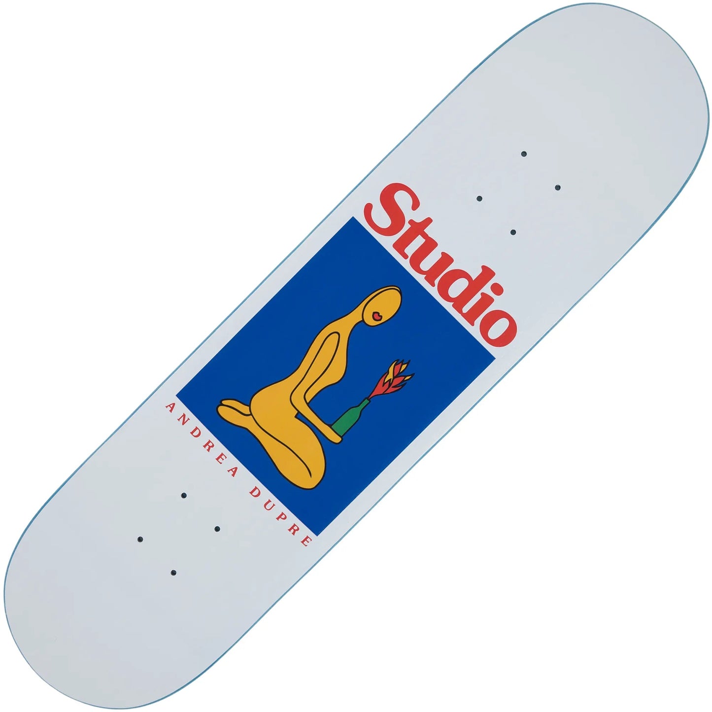 Studio Dupre Flame Of Love Deck (8.5") - Tiki Room Skateboards - 1