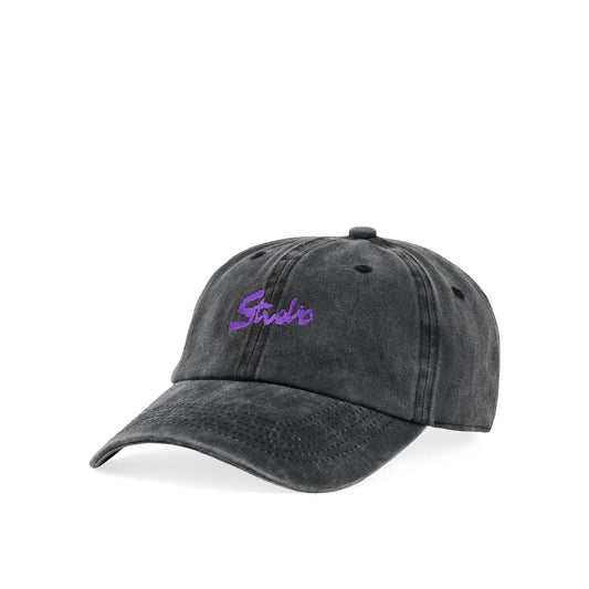Studio Organic Plus Hat, pigment dyed black - Tiki Room Skateboards - 1