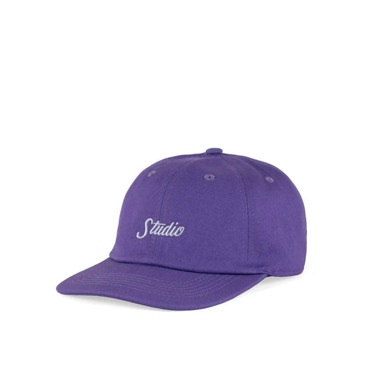 Studio Small Script Cotton 6 Panel, light purple