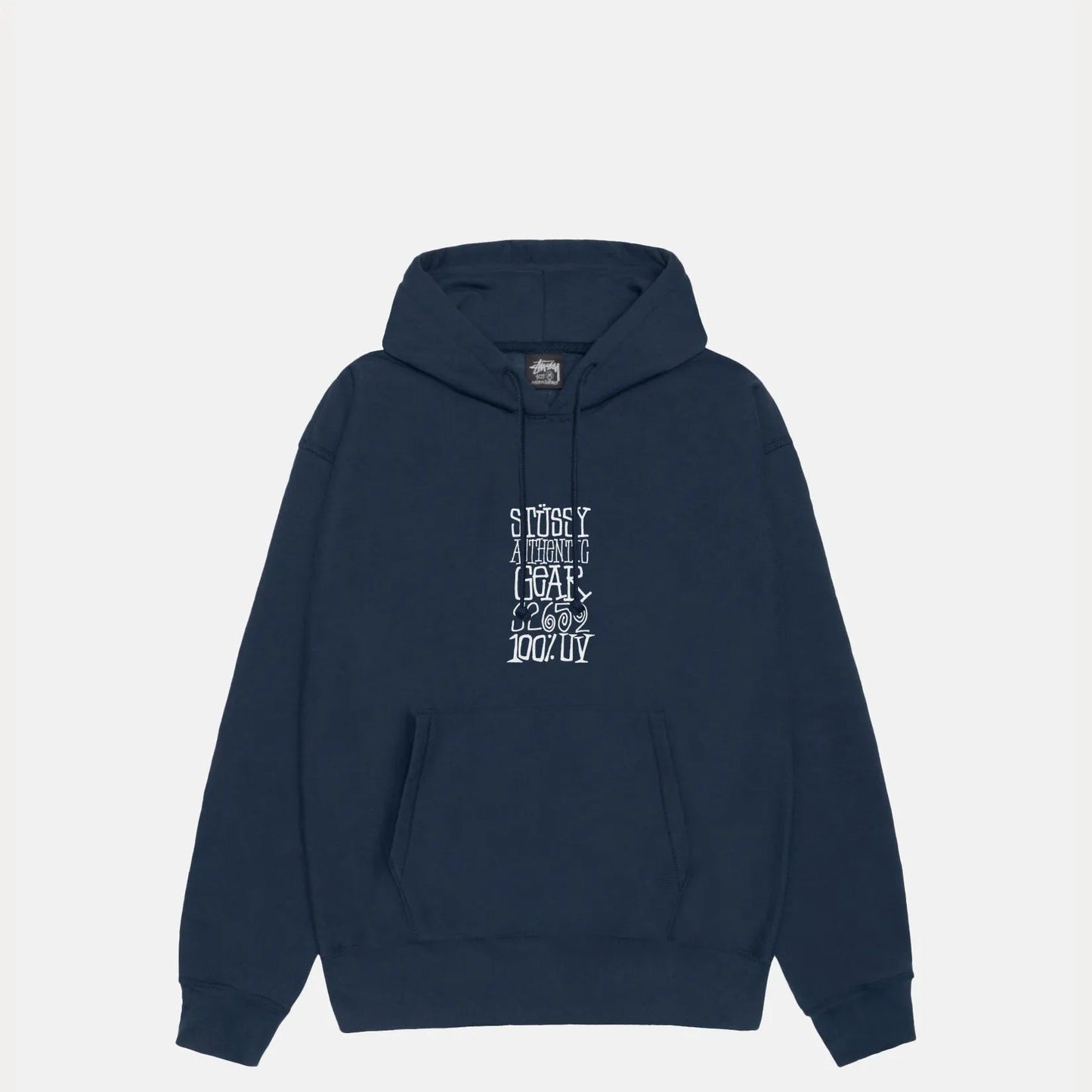 Stussy Authentic Gear Hood, navy - Tiki Room Skateboards - 1