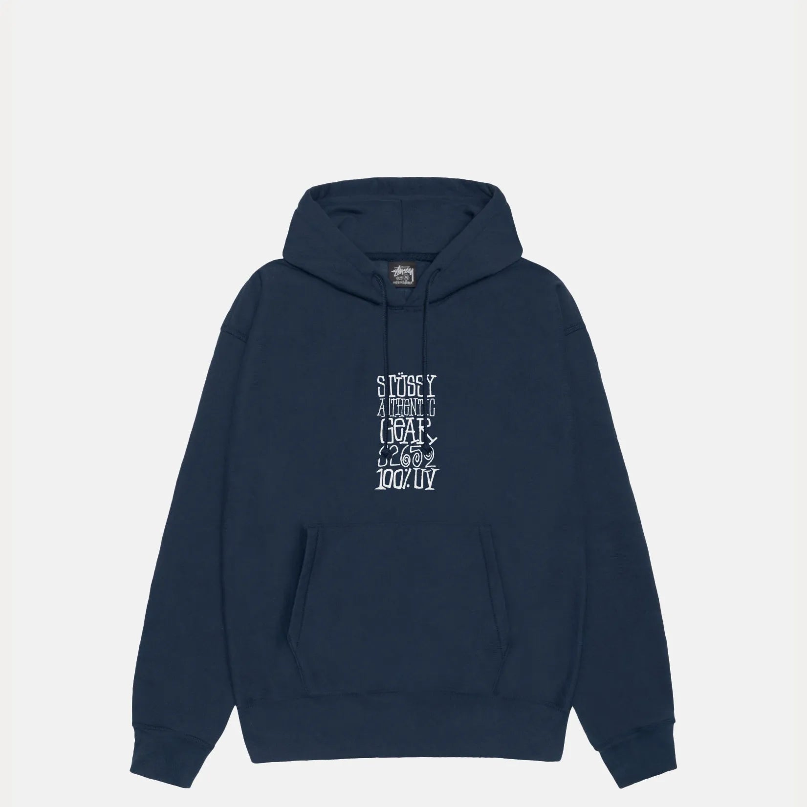 Stussy Authentic Gear Hood, navy - Tiki Room Skateboards - 1