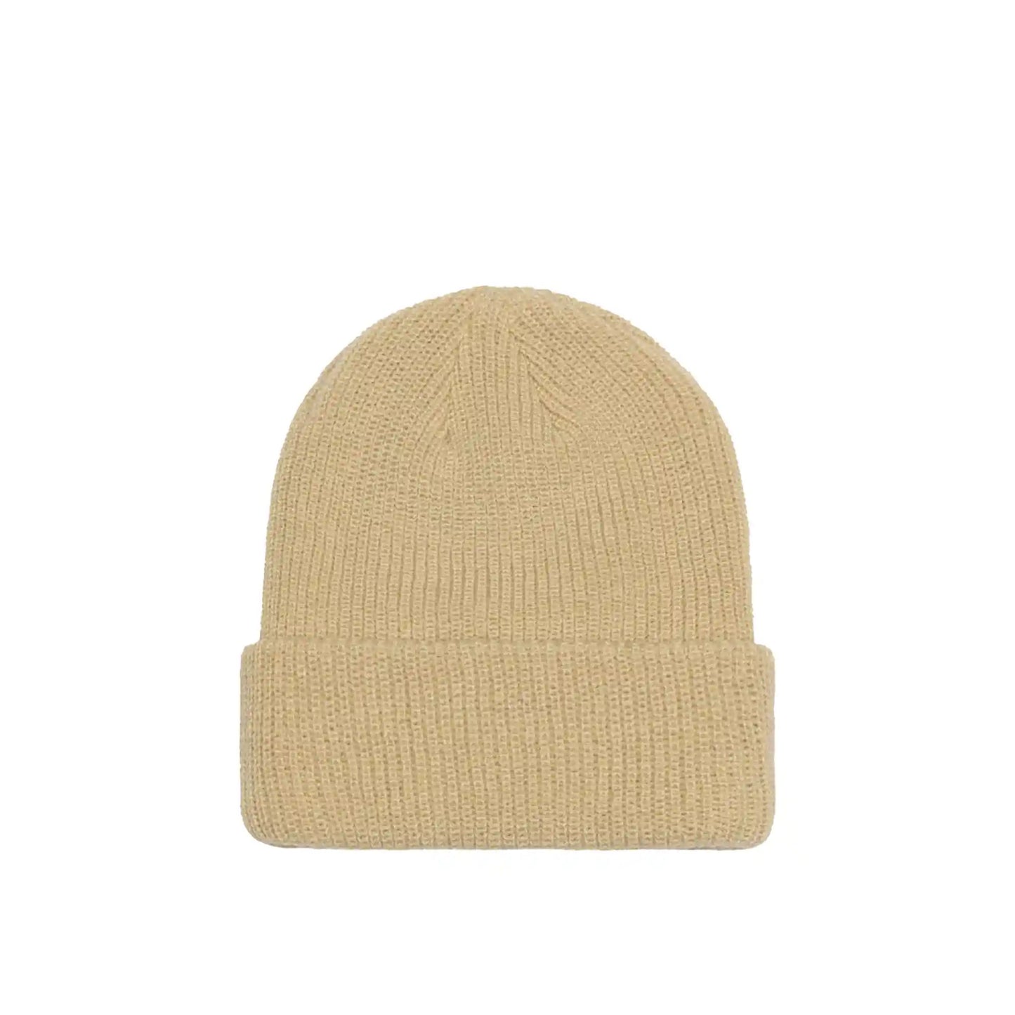 Stussy Basic Cuff Beanie, beach sand - Tiki Room Skateboards - 2