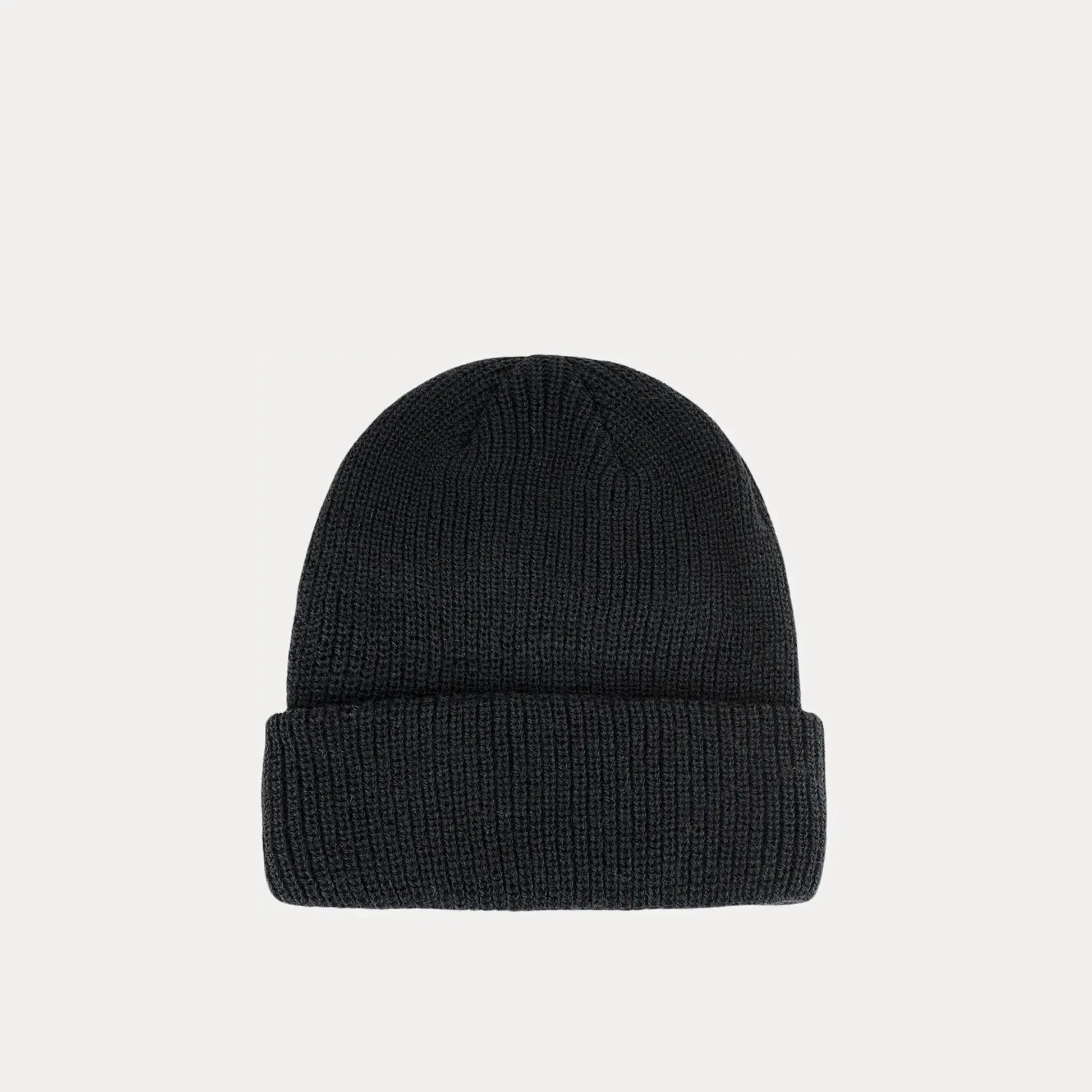 Stussy Basic Cuff Beanie, black - Tiki Room Skateboards - 2