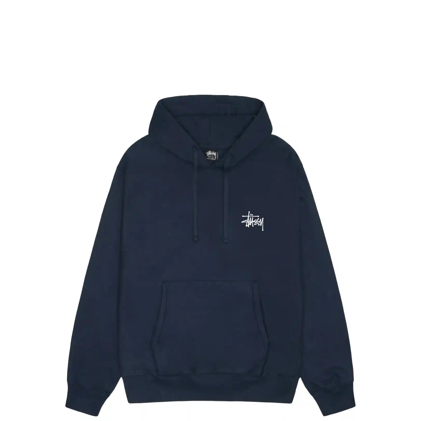 Stussy Basic Stussy Hood, navy - Tiki Room Skateboards - 2