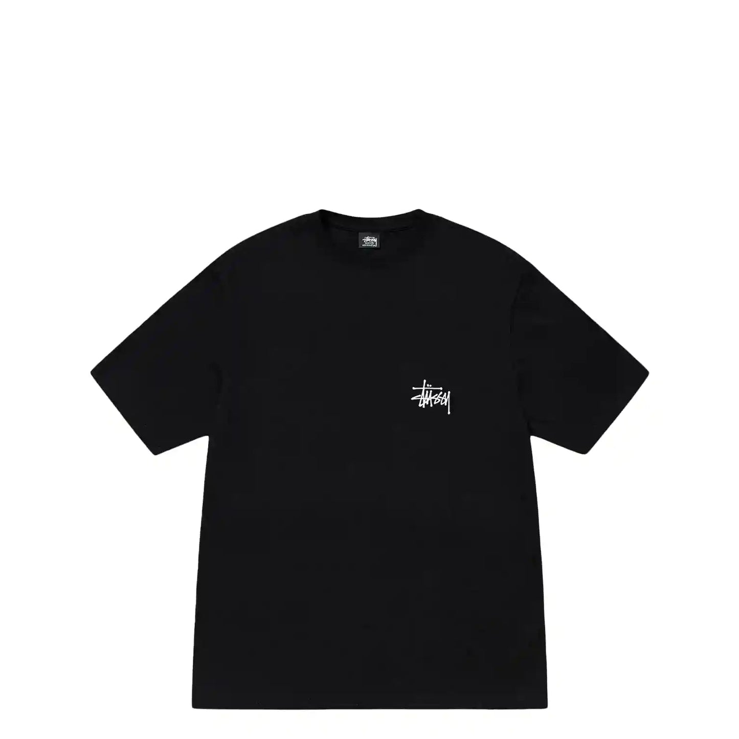 Stussy Basic Stussy Tee, black - Tiki Room Skateboards - 2