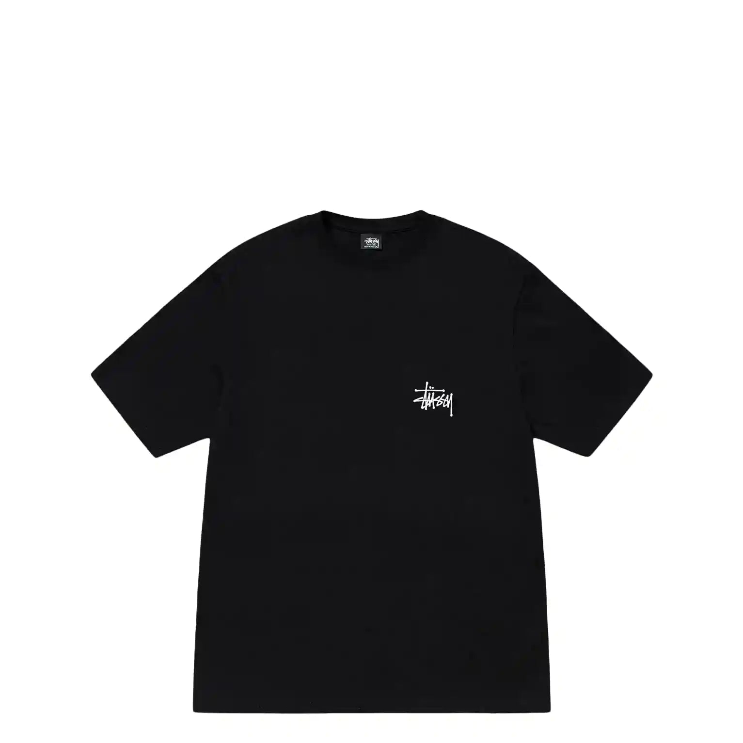 Stussy Basic Stussy Tee, black - Tiki Room Skateboards - 2