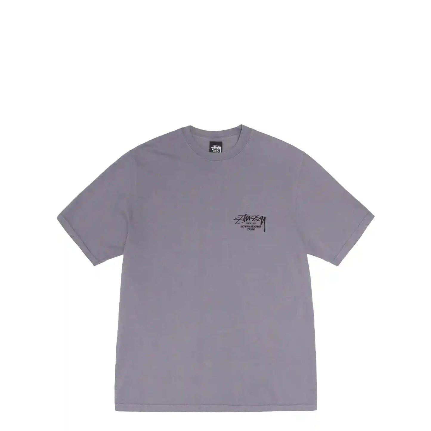 Stussy Beat Sounds Pigment Dyed Tee, shark - Tiki Room Skateboards - 2